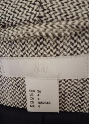 Пиджак жакет серый h&amp;m3 фото