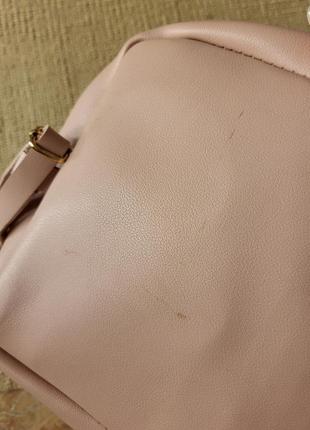 Рюкзачек сумочка розовый рюкзак мини маленький плечи  клатч9 фото