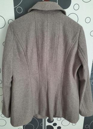 Винтажное шерстяное пальто винтаж croft&barrow5 фото