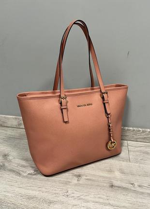 Кожаная сумка michael kors3 фото