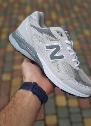 👟 кросівки    new balance 990 світло-сірі     / наложка bs👟