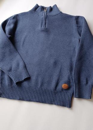 Вязаный свитер джемпер h&m размер 6-8 состояние нового2 фото
