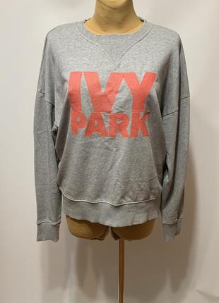 Сірий світшот з принтом ivy park