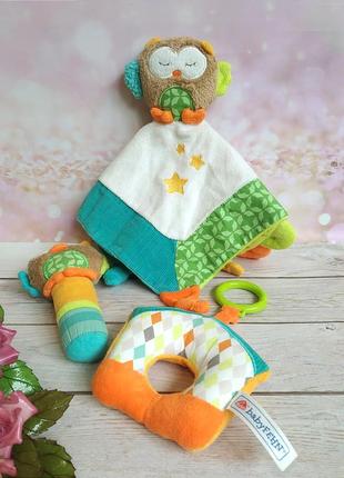 Лот для малышей/мягкая игрушка/комфортер/ пищалка /подвеска