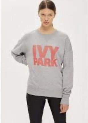 Серый свитшот с принтом ivy park10 фото