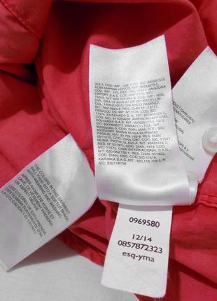 Новая рубашка малиновая мытая (garment dyed) 'tommy hilfiger' 48-50р6 фото