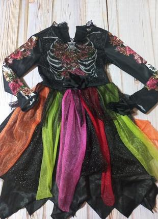 Карнавальный костюм на хеллоуин ведьма,нареченная