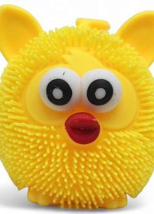 Іграшка-антистрес "furby" (жовтий)1 фото
