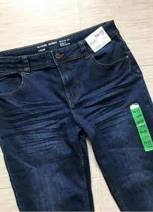 Крутые джинсы подростку stretch skinny fit от primark. рост 170 (14-15 лет)3 фото