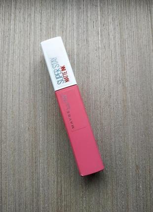 Maybelline super stay matte ink.помада.