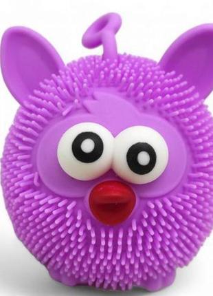 Іграшка-антистрес "furby" (рожевий)1 фото