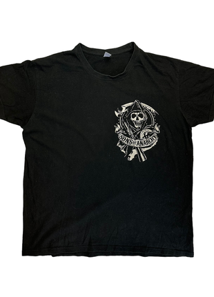 Sons of anarchy панк рок мерч футболка2 фото