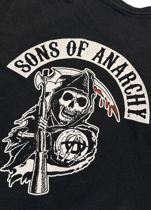 Sons of anarchy панк рок мерч футболка3 фото