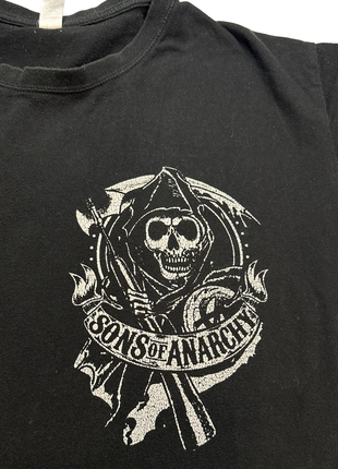 Sons of anarchy панк рок мерч футболка4 фото