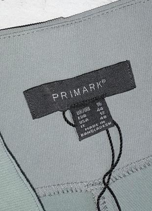 1+1=3 фирменные мятные шорты на высокой посадке primark, размер 50 - 528 фото