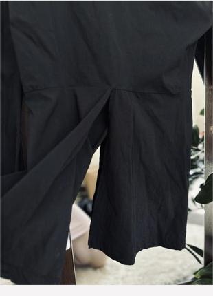 Удлиненная блуза топ, кофта с разрезами и объемными рукавами zara4 фото