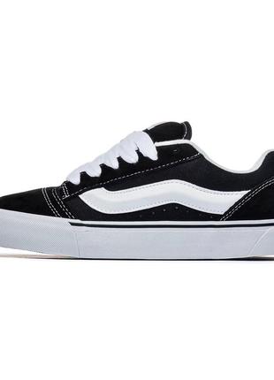 Кросівки vans  knu skool shoe black 2