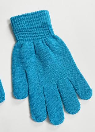 Новые голубые перчатки select3 фото