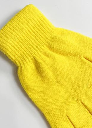 Новые желтые перчатки select5 фото