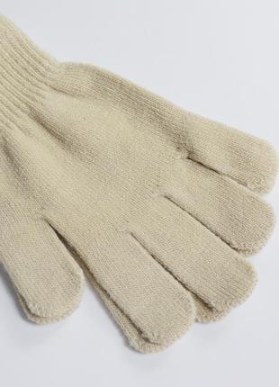 Новые бежевые перчатки select5 фото