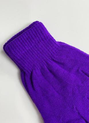 Нові фіолетові рукавички select4 фото