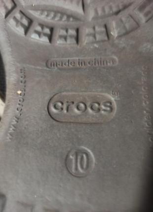 Оригинальные шлепанцы, вьетнамки crocs 42 разм3 фото
