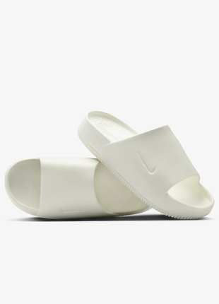 Тапочки шльопанці nike calm slide victori one (dx4816-100) оригінал!