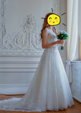 Продам роскошное свадебное платье!!!3 фото