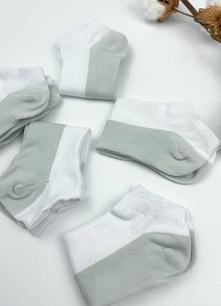 Підліткові короткі літні шкарпетки в сітку 36-40р.україна5 фото