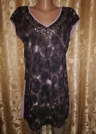 💜💜💜красивая женская удлиненная футболка, туника next💜💜💜3 фото