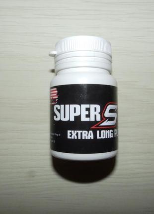 Super s man extra улучшение половой функции 20 капсул