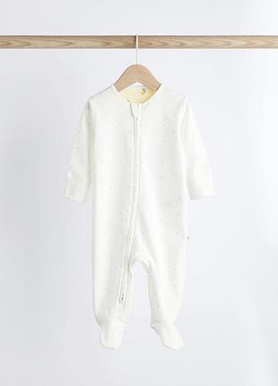 Человечек / слип на молнии 1-3 мес., 3-6 мес., 6-9 мес., 9-12 мес.