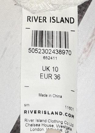 1+1=3 великолепные белые джинсовые шорты высокая посадка river island, размер 44 - 466 фото