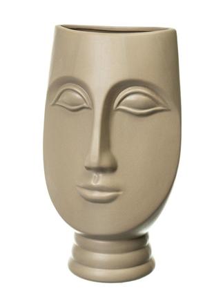 Керамическая ваза "маска" 29,5 см2 фото
