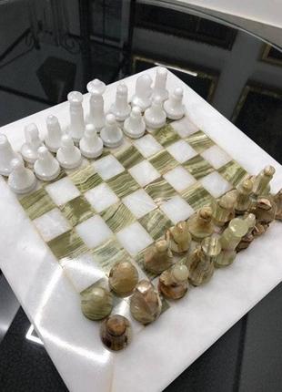 Шахматы с натурального камня оникса