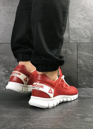 Кроссовки reebok sublite красные4 фото