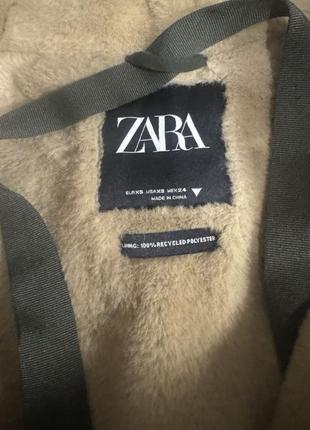 Парка, куртка женская zara, размер xs в идеальном состоянии.3 фото