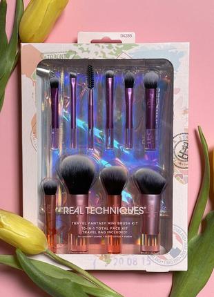 Real techniques travel fantasy mini brush set1 фото