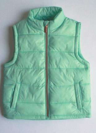 Жилетка для дівчинки м'ятного кольору primark