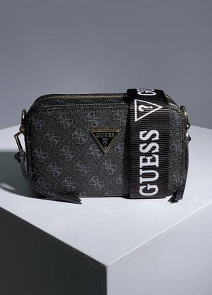 Сумка guess the snapshot bag black blue3 фото