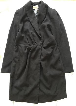 Круте пальто подовжений піджак на підкладці h&m, розмір s-m