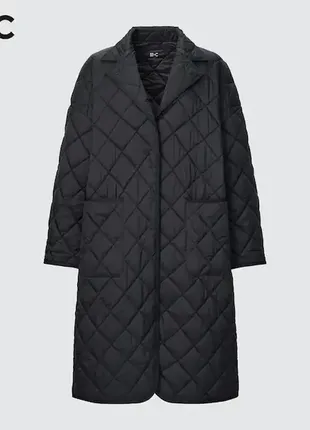 Uniqlo, стильне пальто кокон, модель оверсайз