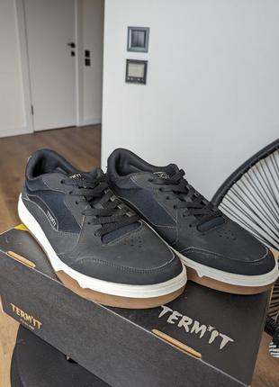 Кеды termit мужские 43 черные кроссовки