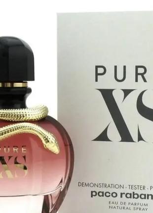 Paco rabanne pure xs for her edp 80ml тестер1 фото