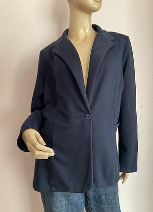 Трикотажний прыемний жакет - толстовка/xl/ brend street one