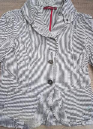 Піджак, жакет  в смужку