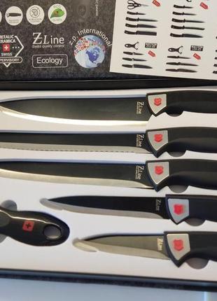 Набор кухонных ножей из 5 штук german family gf-242 фото