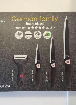 Набор кухонных ножей из 5 штук german family gf-243 фото