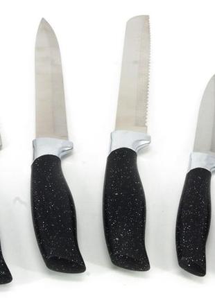 Кухонный набор с ножами bright chef 10 предметов многофункциональный4 фото