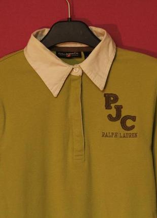 Polo ralph lauren рр m поло из хлопка о длинном рукаве2 фото